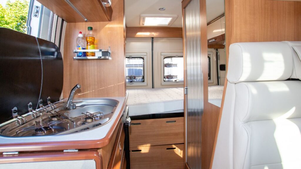 Inside an RV 