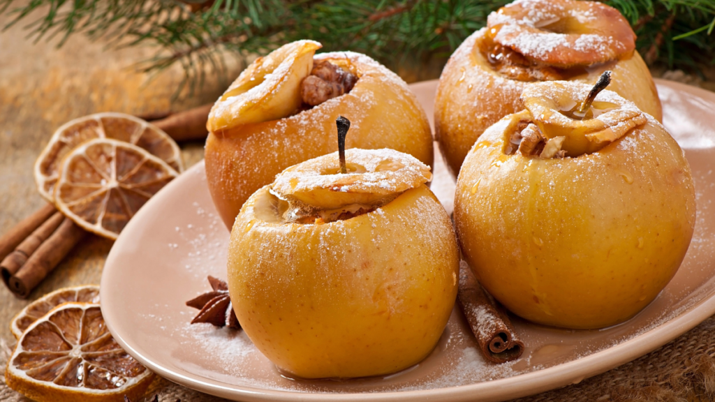 baked apples 