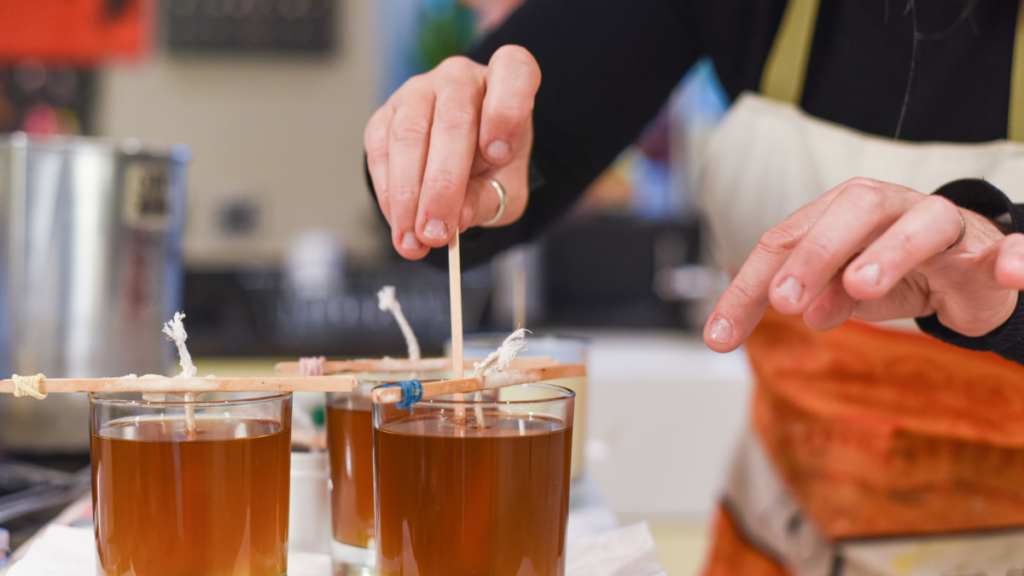 candle making