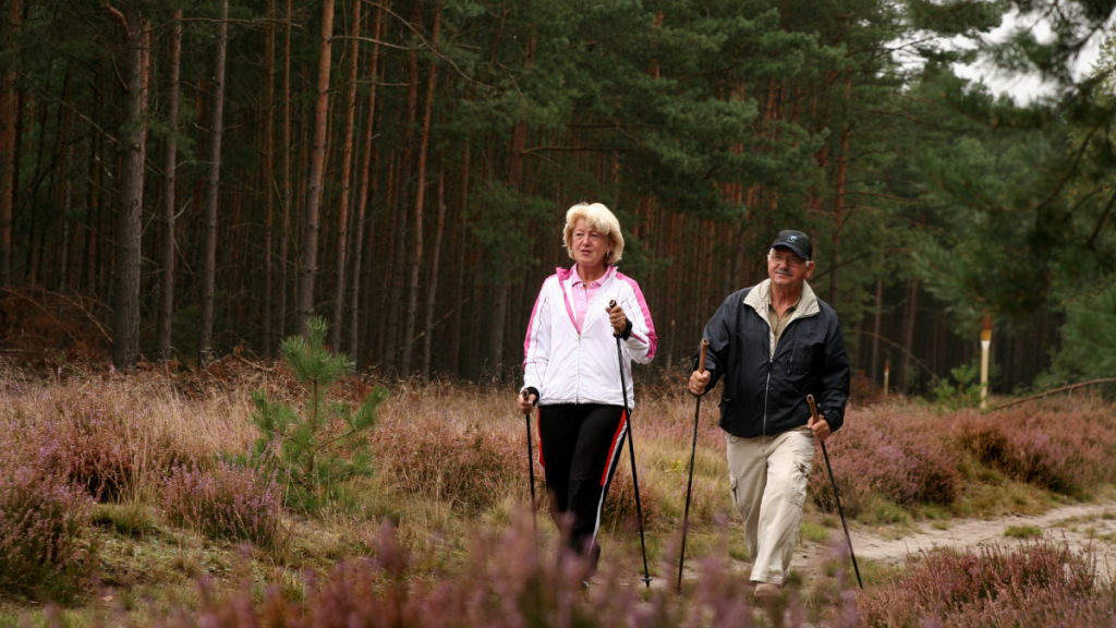 couple hiking