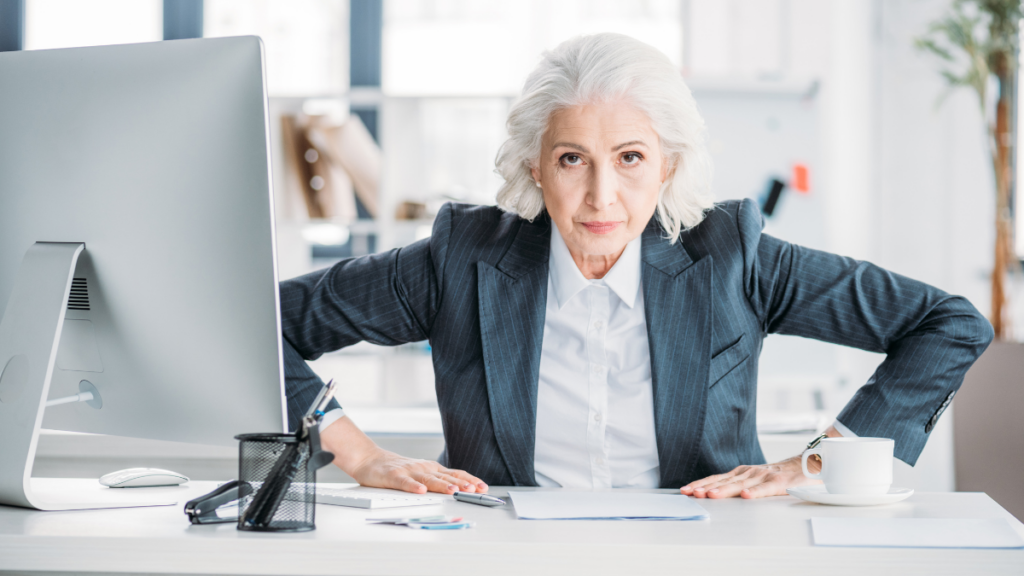 woman working 