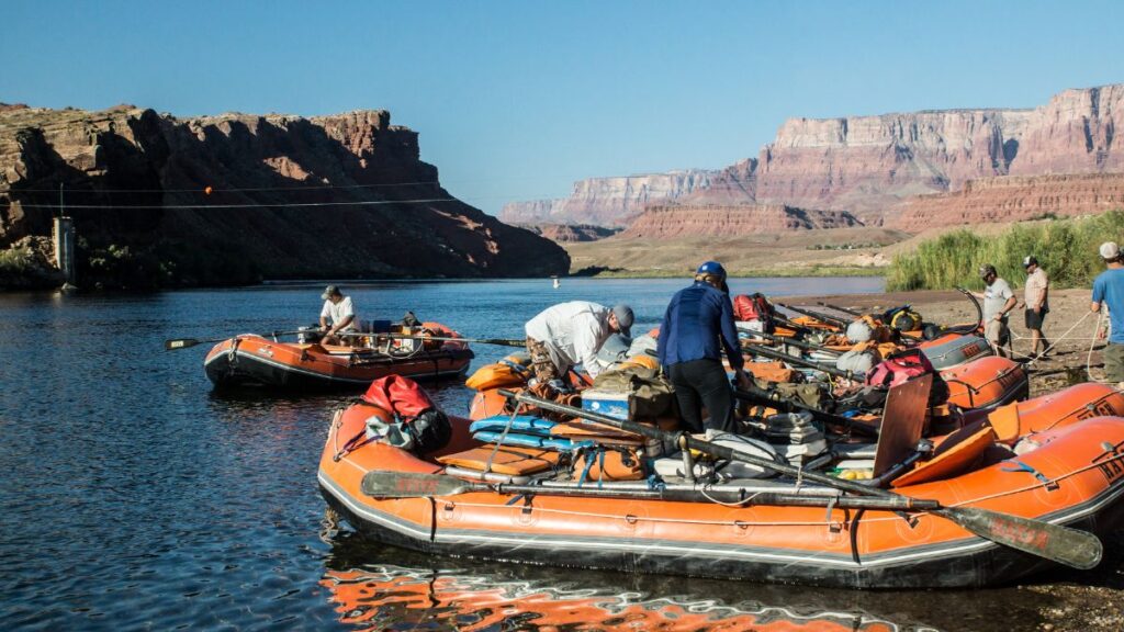 Colorado River rafting az