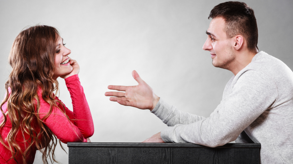 Couple Making Up Apologize