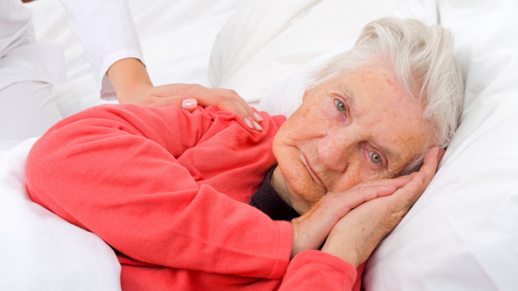 Older Woman Trust Sleep