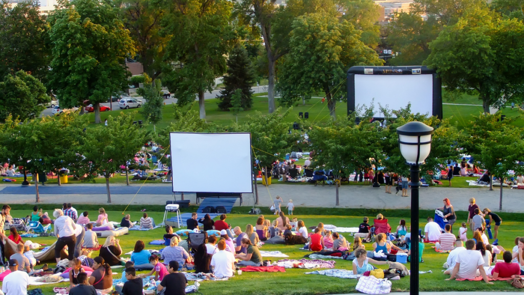 Outdoor Movie Park