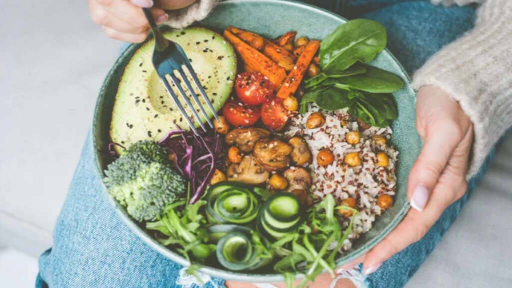 Vegan Healthy Meal Food