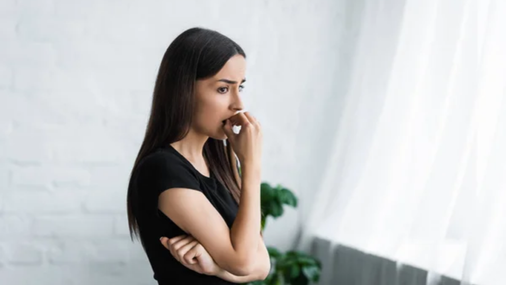 Woman Anxious Anxiety