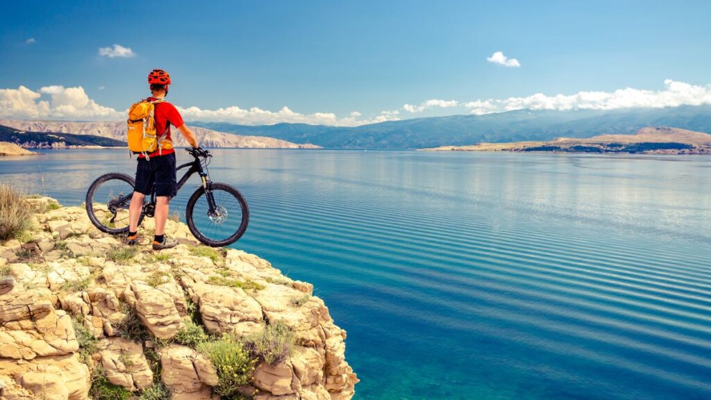 biking in Croatia