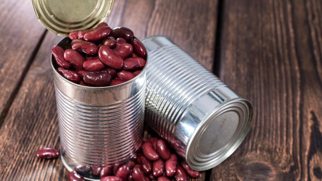 canned beans