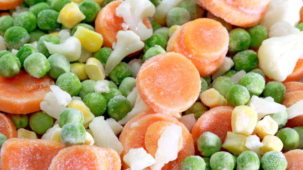 frozen vegetables