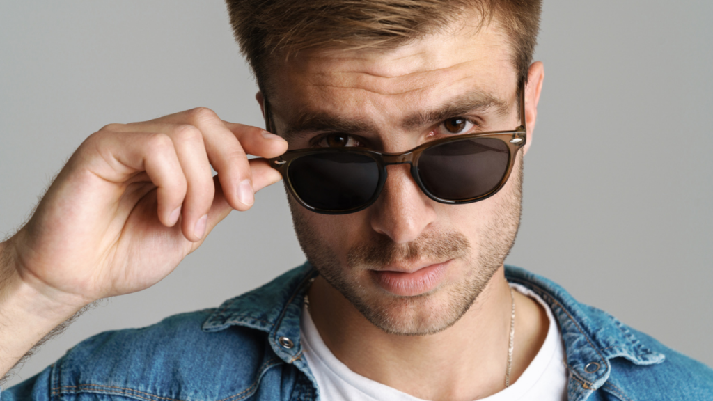 man in sunglasses