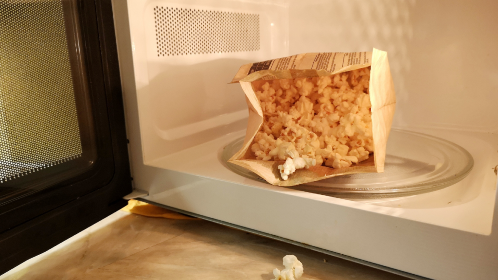 microwave popcorn