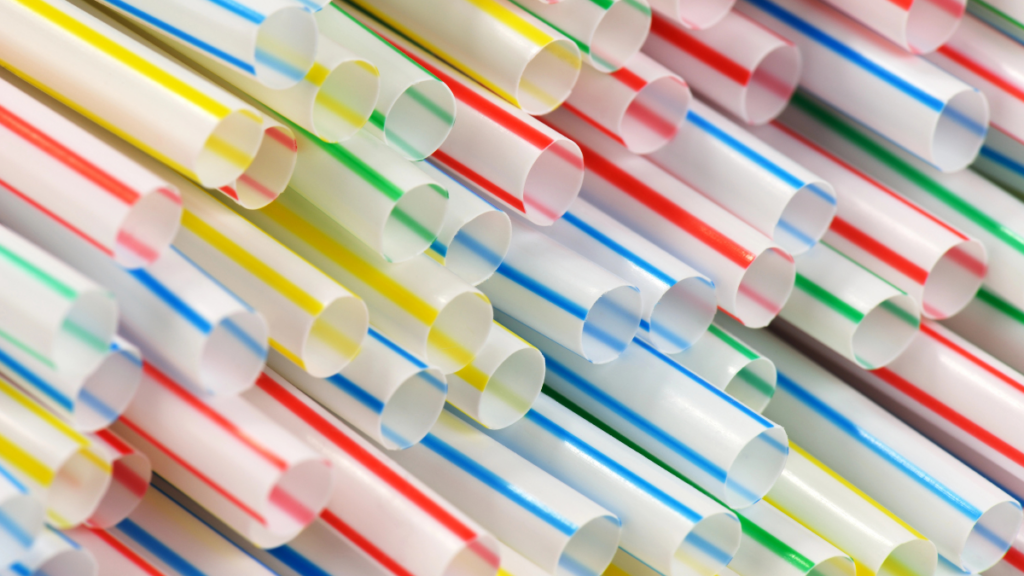 plastic straws