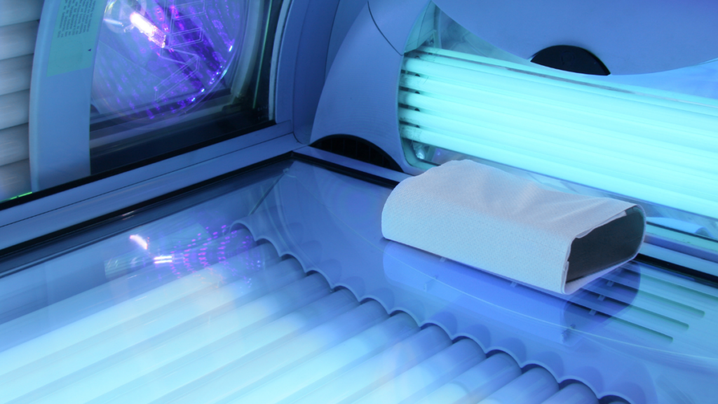 tanning bed 