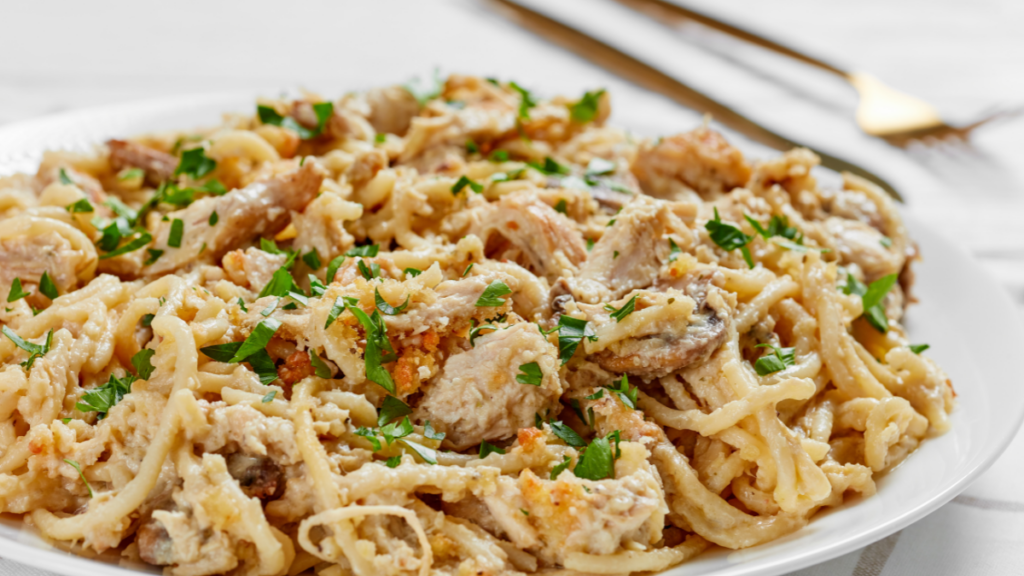 Chicken Tetrazzini