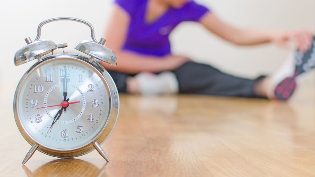 Clock Stretch Woman