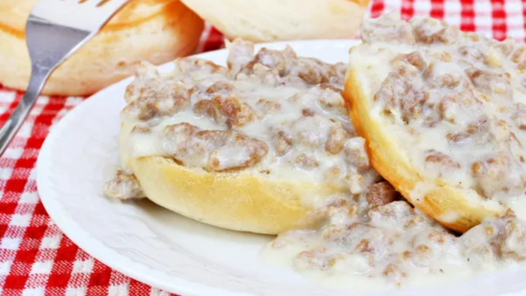 Food Biscuits and Gravy