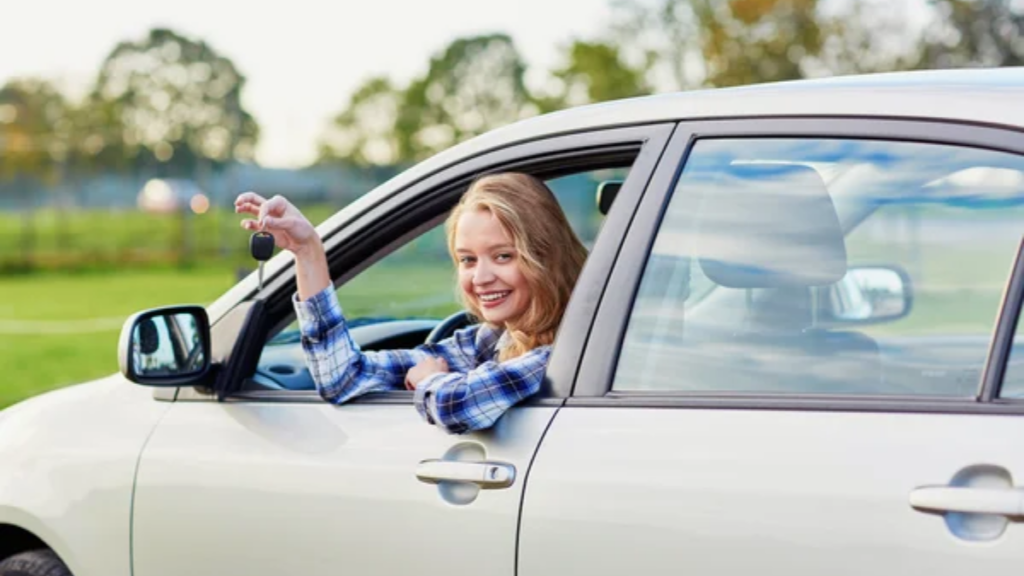 Girl Car Keys