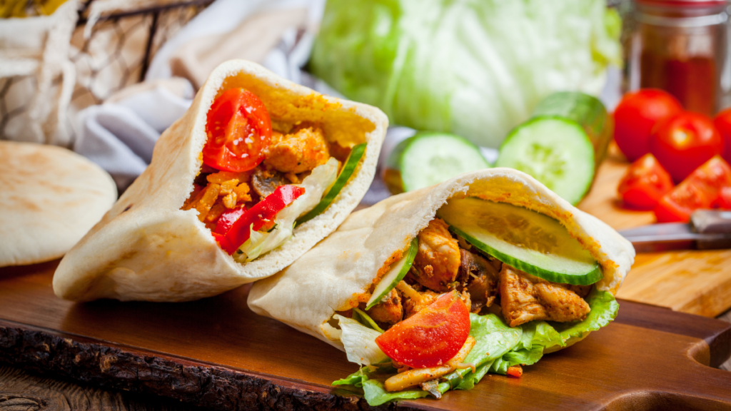 Greek Chicken Pita Pocket