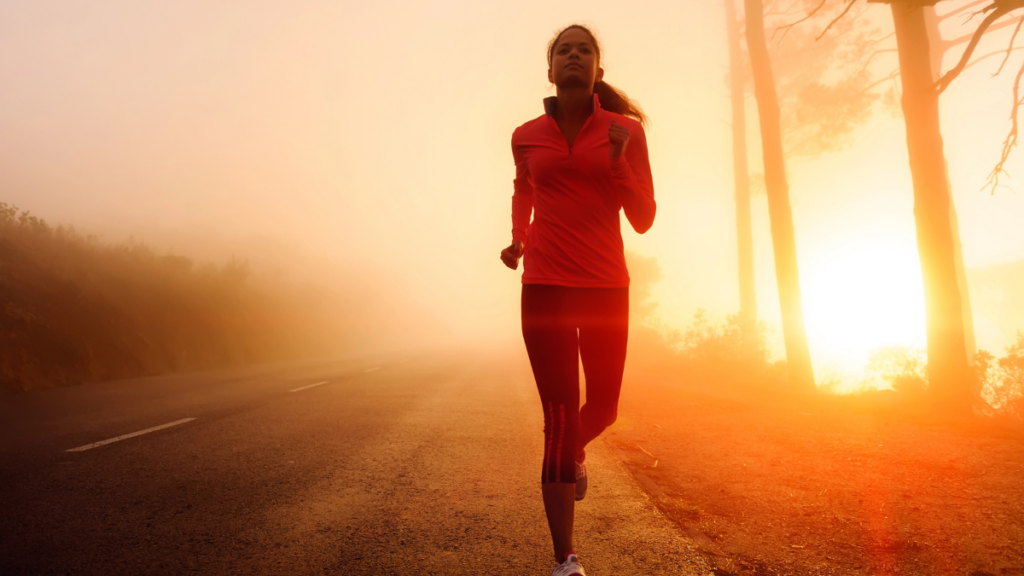 Morning Exercise Run Woman