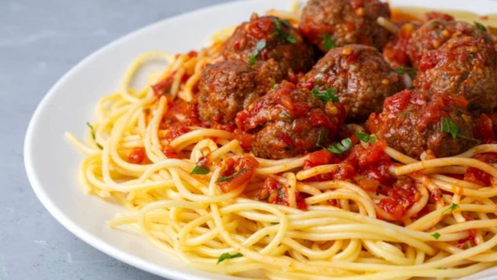 Spaghetti and Meatballs