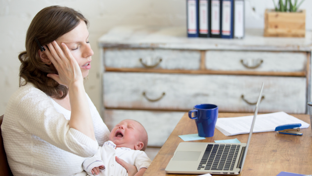 Stressed Mother