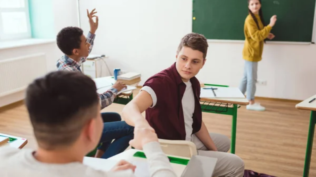 Teens Fist Bump School