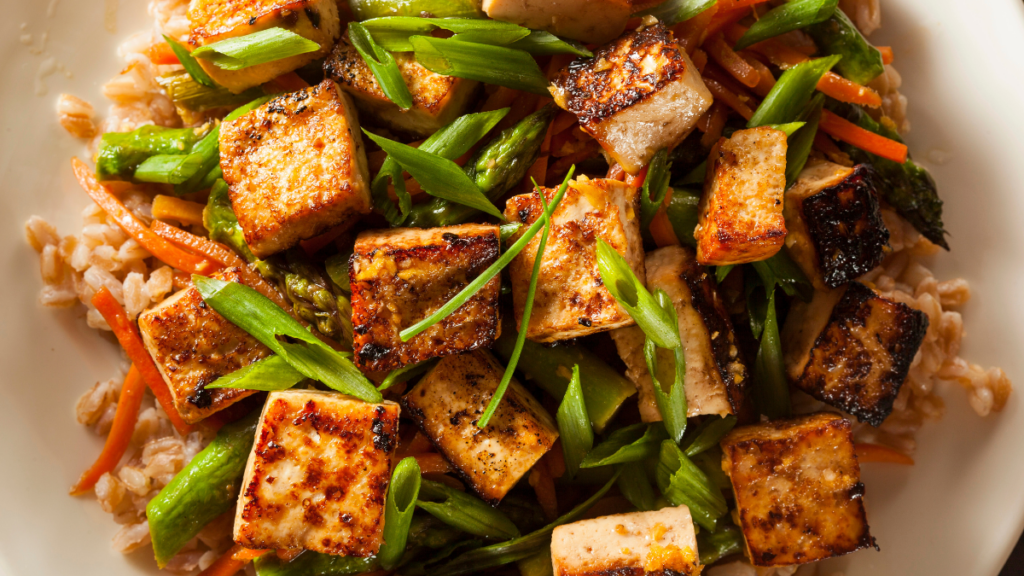 Vegetable Stir-Fry with Tofu 