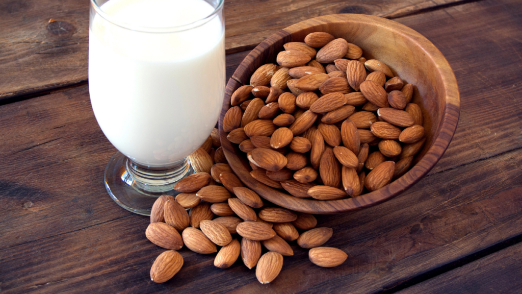 almond milk 