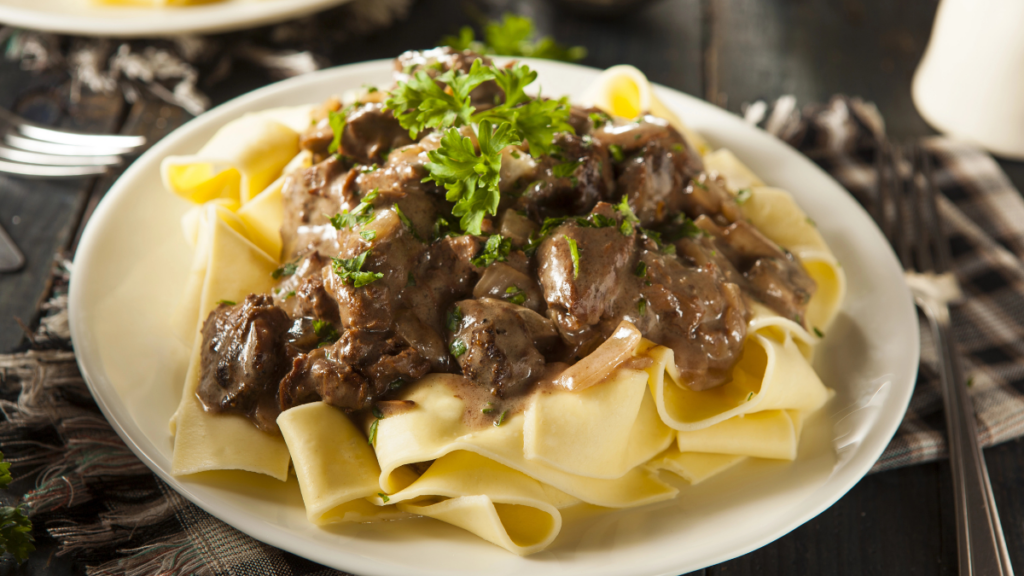 beef stroganoff