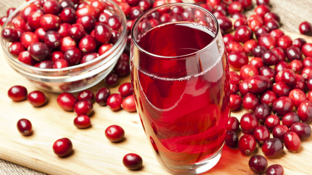 cranberry juice