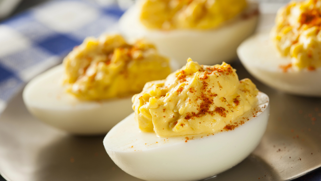 deviled eggs