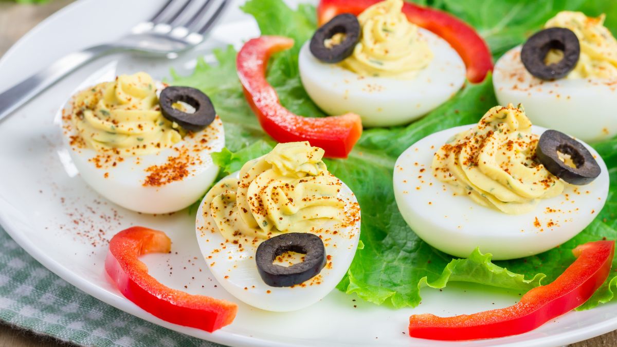 deviled eggs