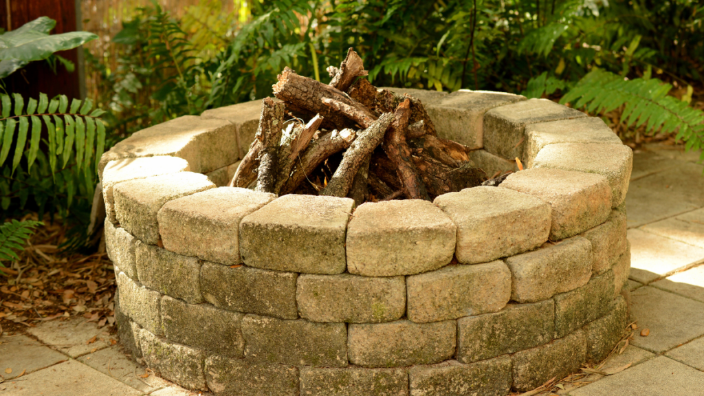 outdoor fire pit