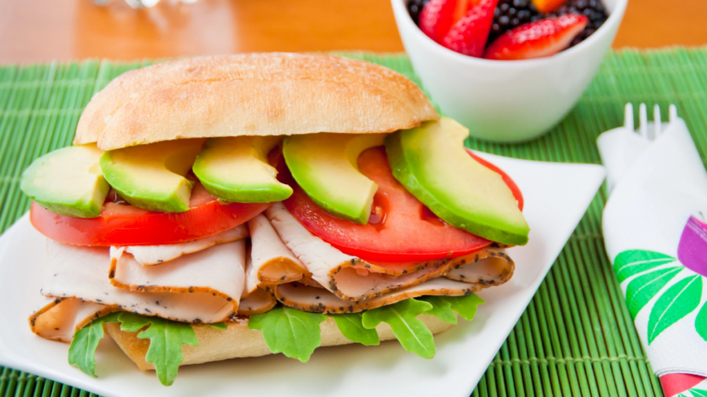 turkey avocado sandwich