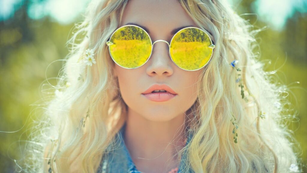 woman in sunglasses