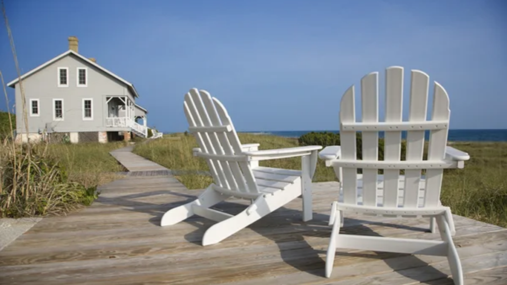 Adirondack Chairs Beach Vacation Home