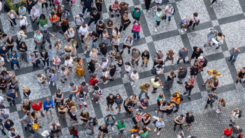 Tourists Crowd