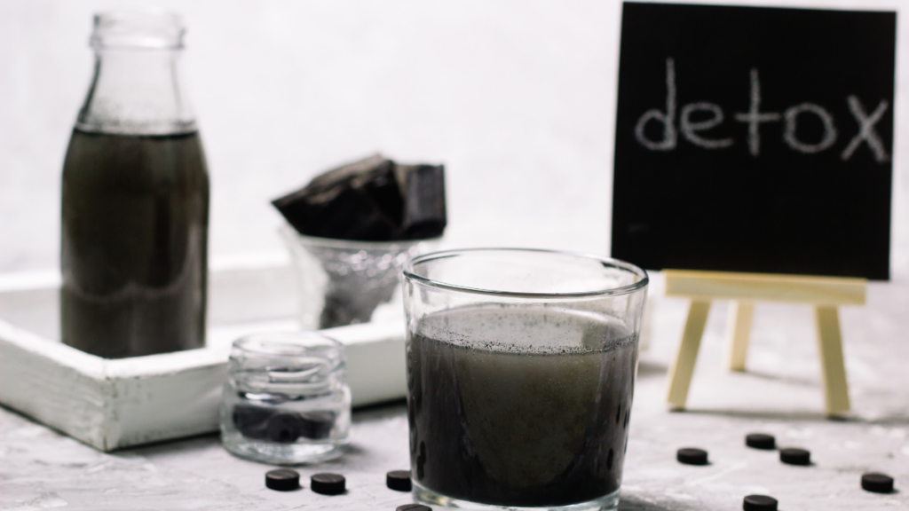 activated charcoal drink