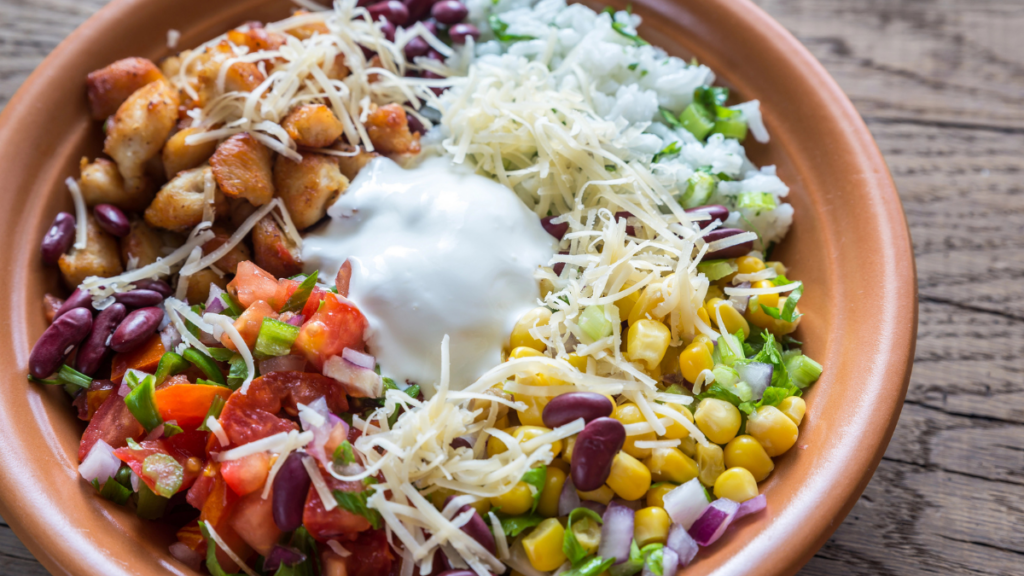 burrito bowls