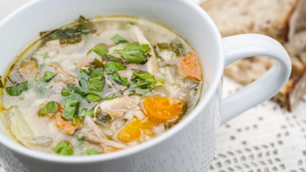 chicken and rice soup