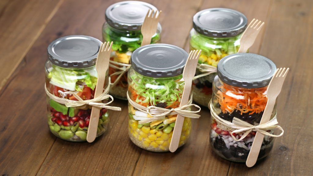 mason jar salad