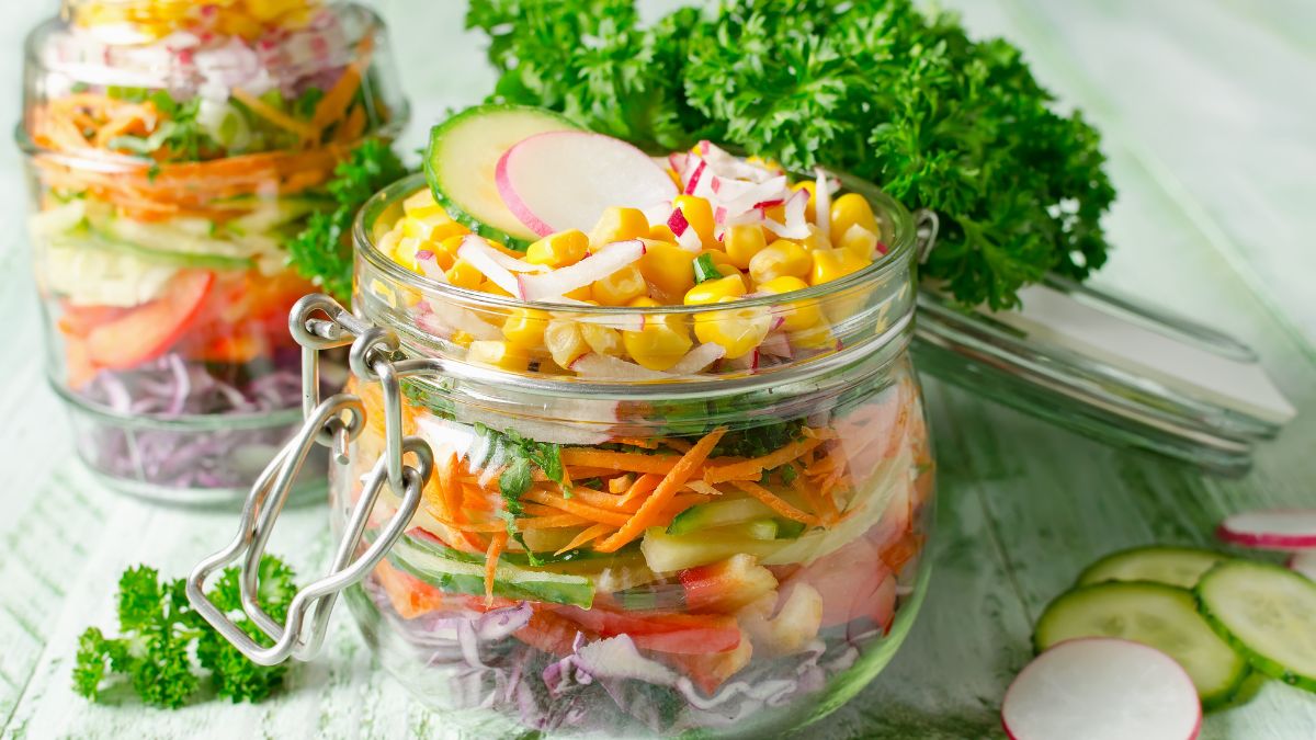 mason jar salad