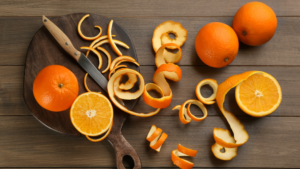 orange peels