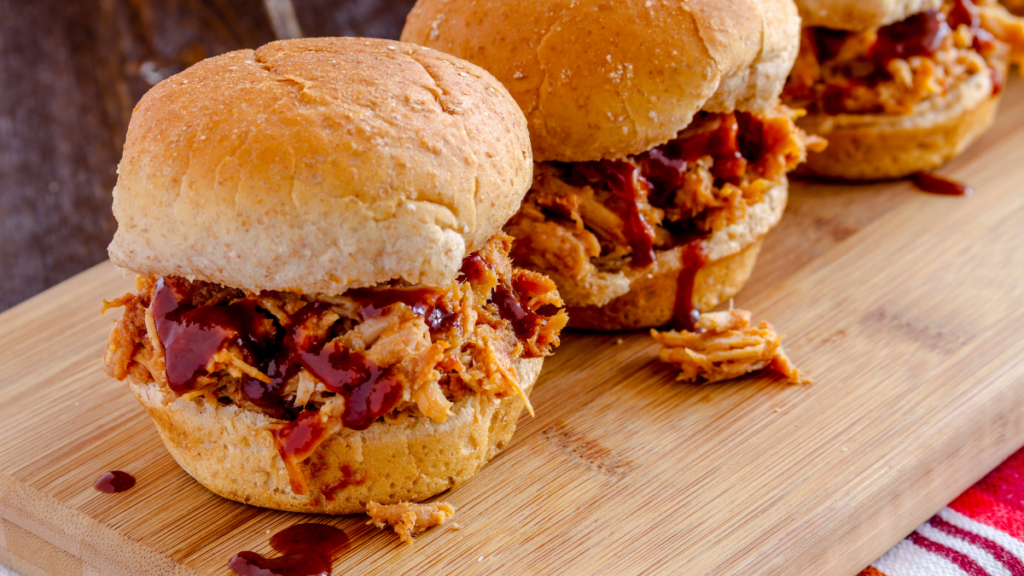 pulled pork sandwich