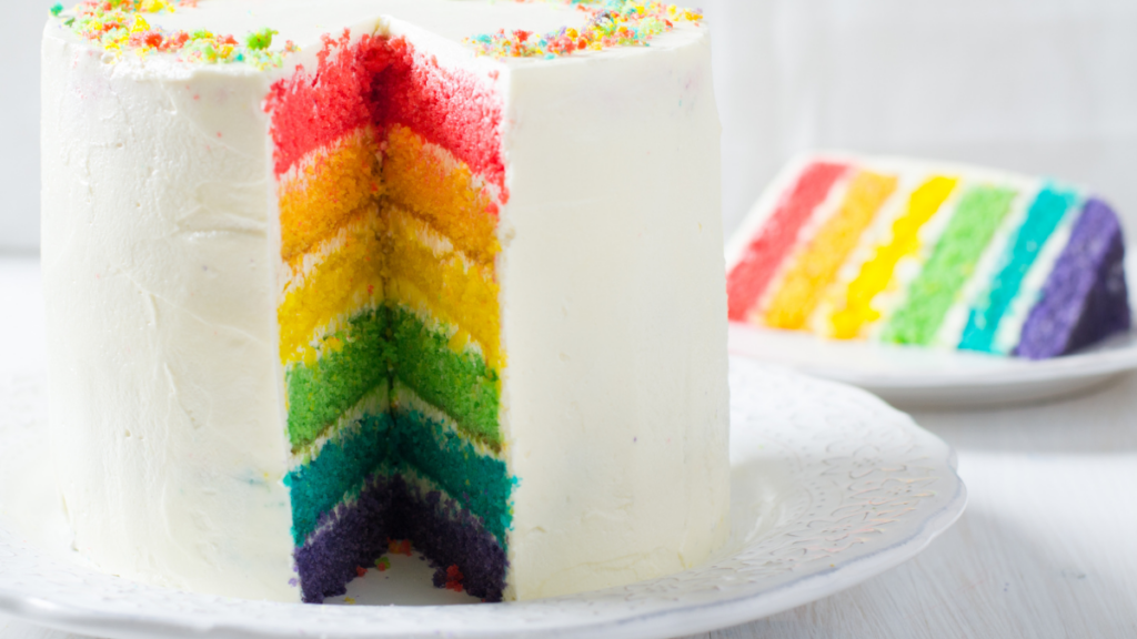 rainbow cake