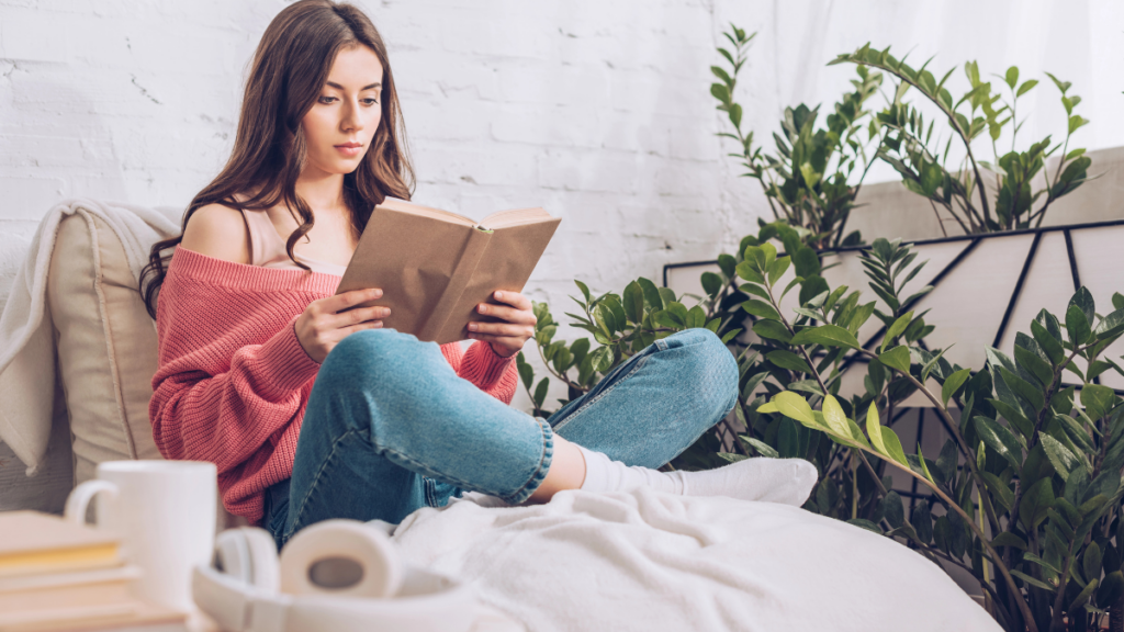 Woman Reading Book